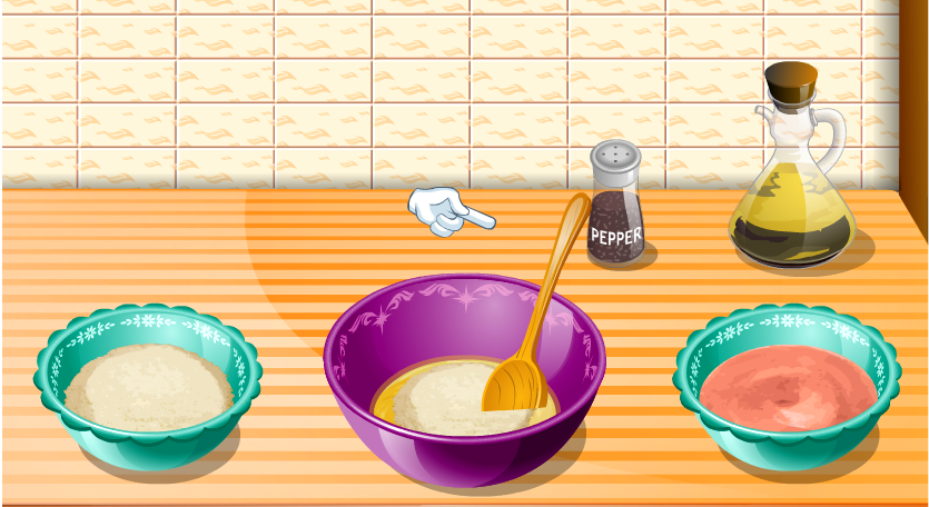 اسکرین شات 6 بازی girls games salad cooking game