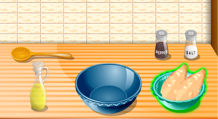 اسکرین شات 7 بازی girls games salad cooking game
