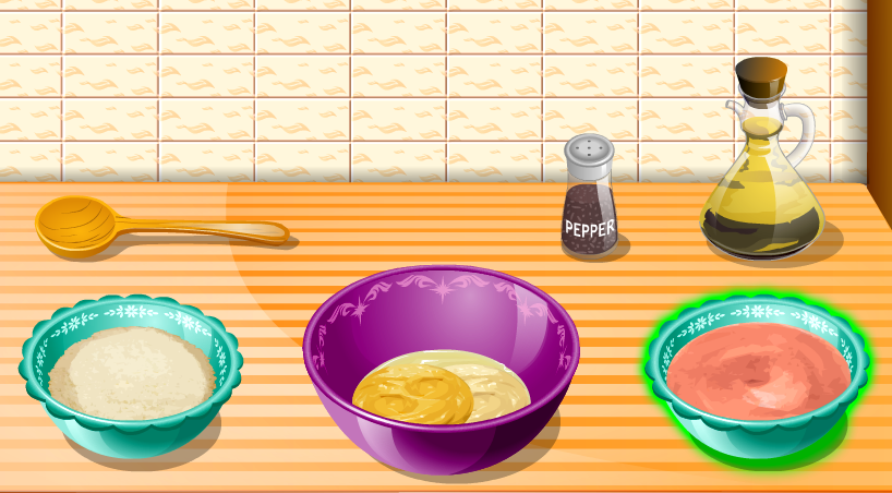 اسکرین شات 5 بازی girls games salad cooking game