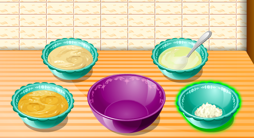 اسکرین شات 4 بازی girls games salad cooking game