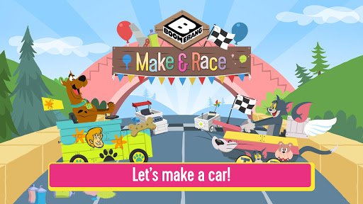 اسکرین شات 1 بازی Boomerang Make and Race - Scooby-Doo Racing Game