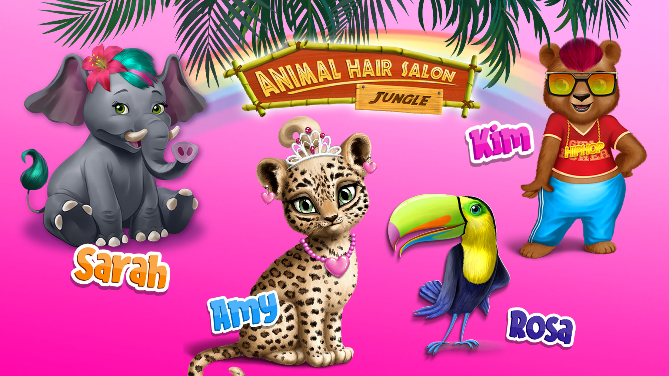 اسکرین شات 4 بازی Jungle Animal Hair Salon