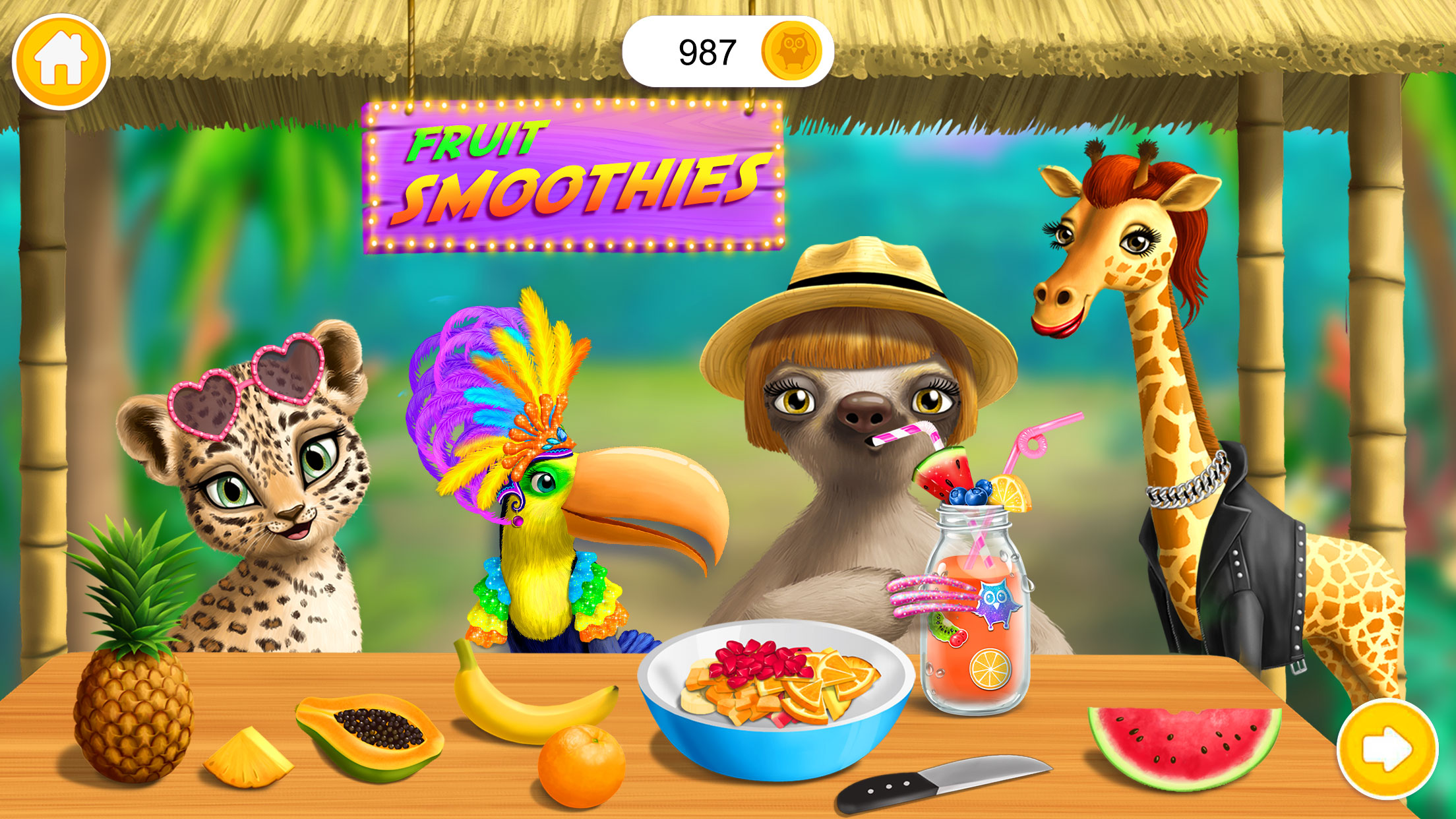 اسکرین شات 8 بازی Baby Jungle Animal Hair Salon