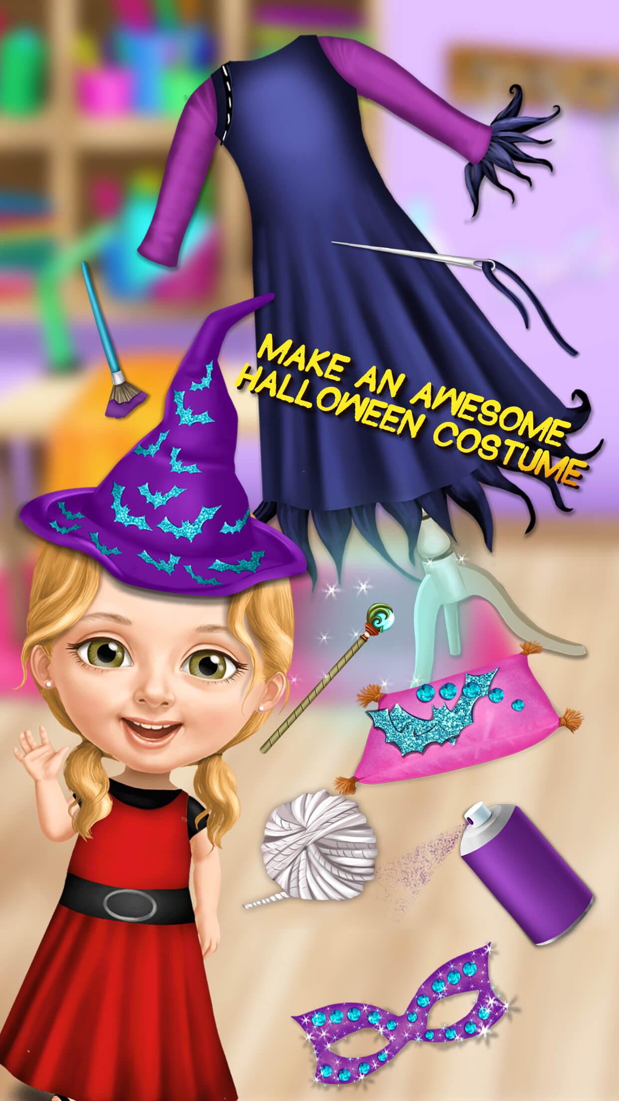 اسکرین شات 2 بازی Sweet Baby Girl Halloween Fun