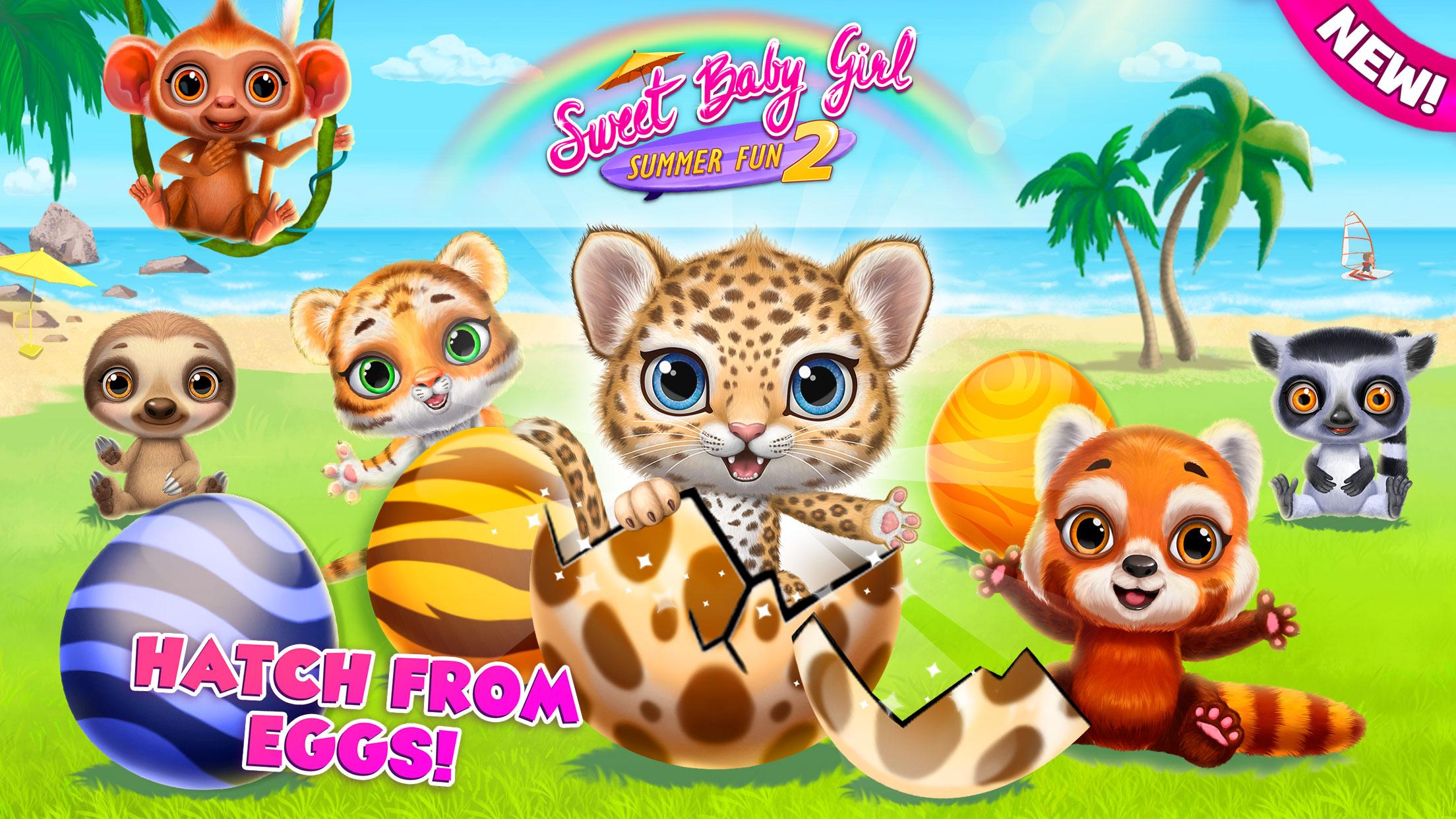 اسکرین شات 1 بازی Sweet Baby Girl Summer Fun 2