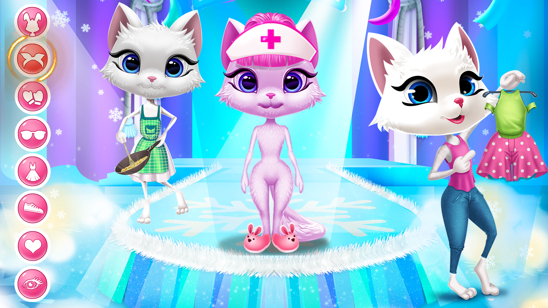 اسکرین شات 6 برنامه Kitty Kate Caring