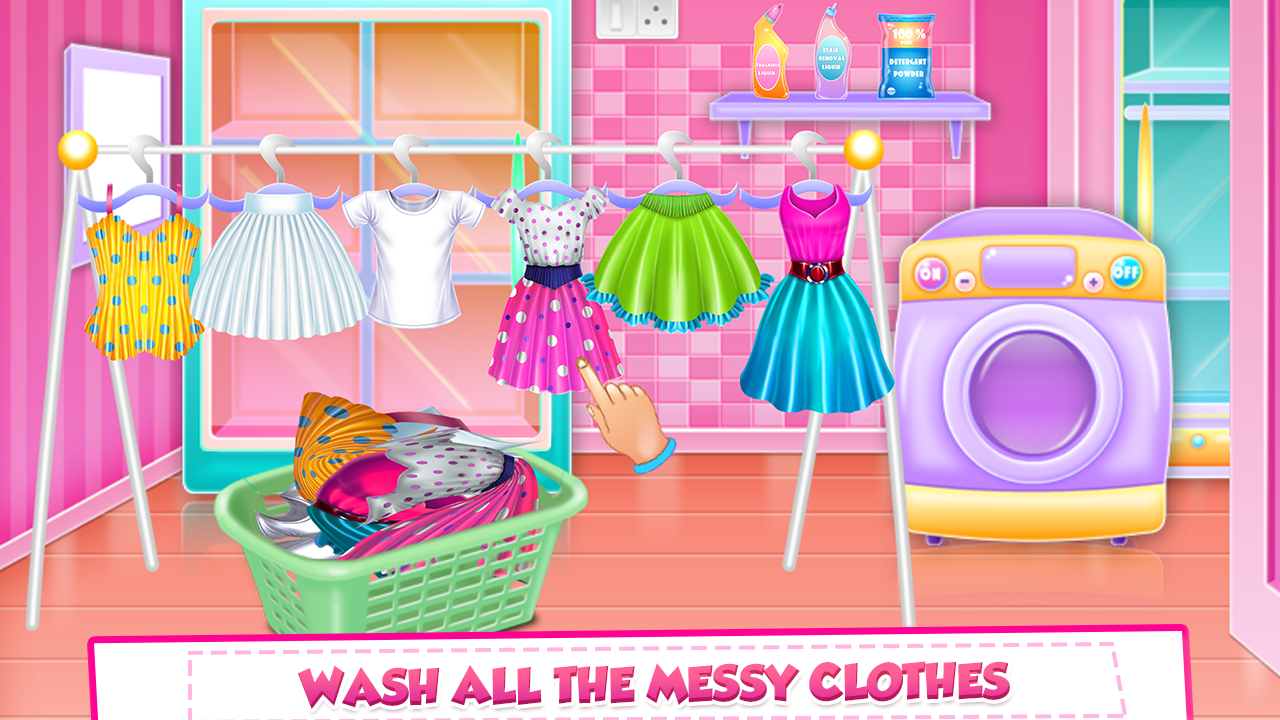 اسکرین شات 3 بازی Bathroom Cleaning Time