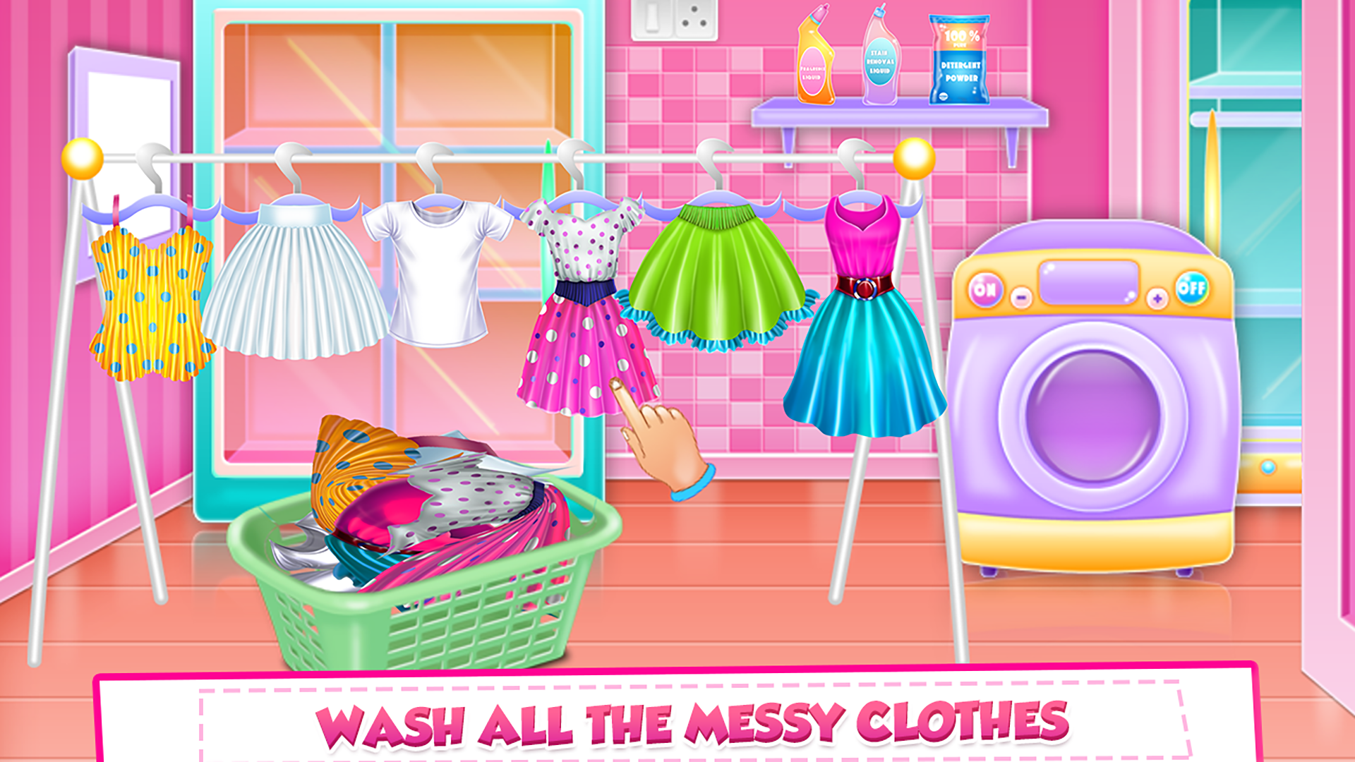 اسکرین شات 4 بازی Bathroom Cleaning Time