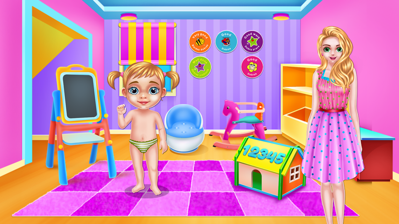 اسکرین شات 4 بازی Crazy Baby Super Nanny Help