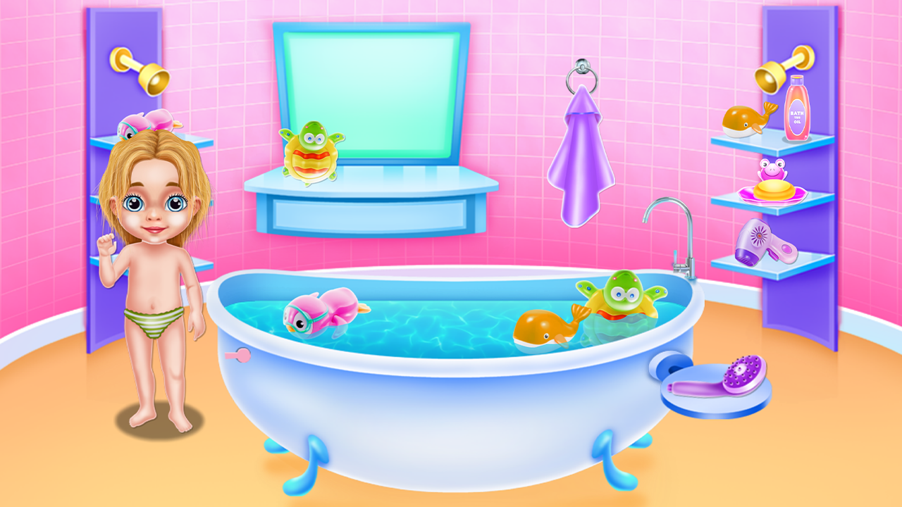 اسکرین شات 2 بازی Crazy Baby Super Nanny Help