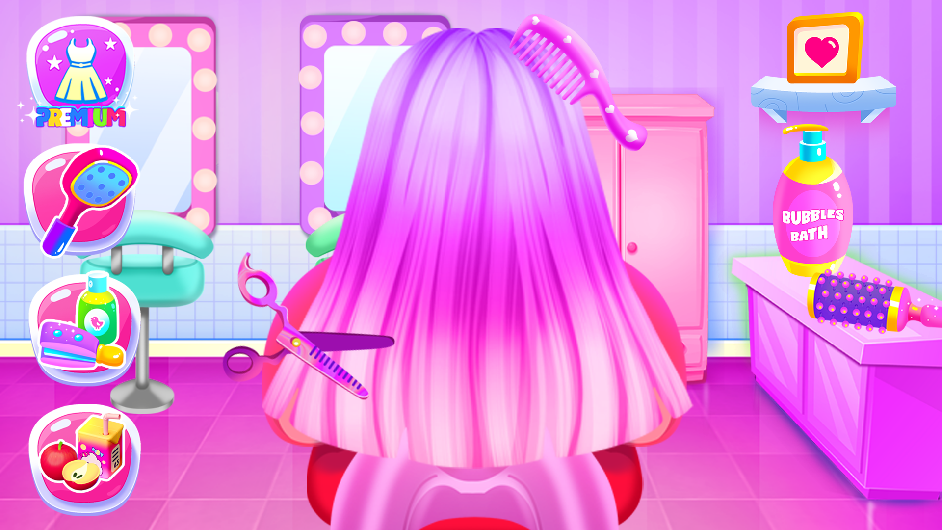 اسکرین شات 2 بازی Daddys Hair Salon