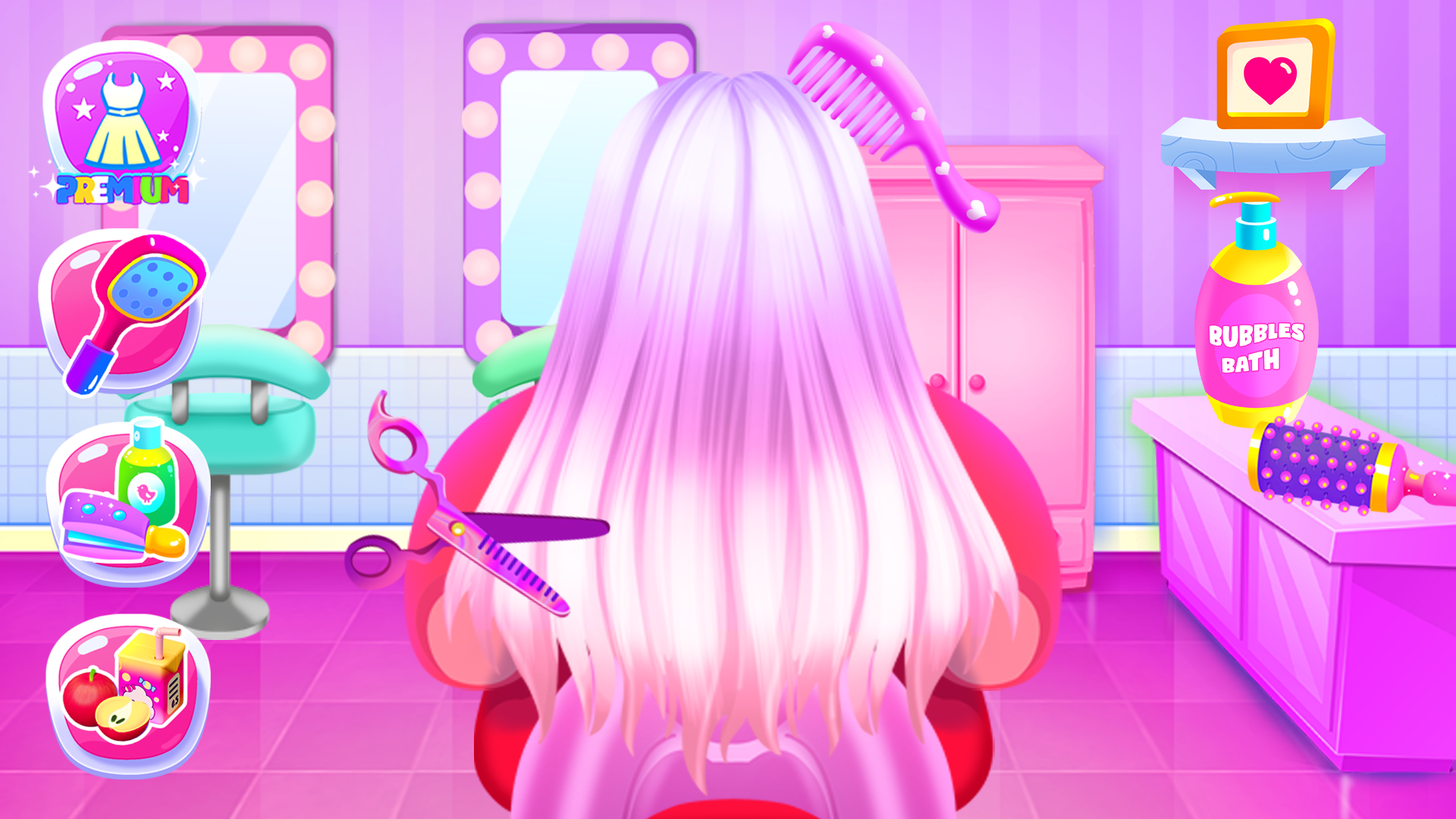 اسکرین شات 1 بازی Daddys Hair Salon