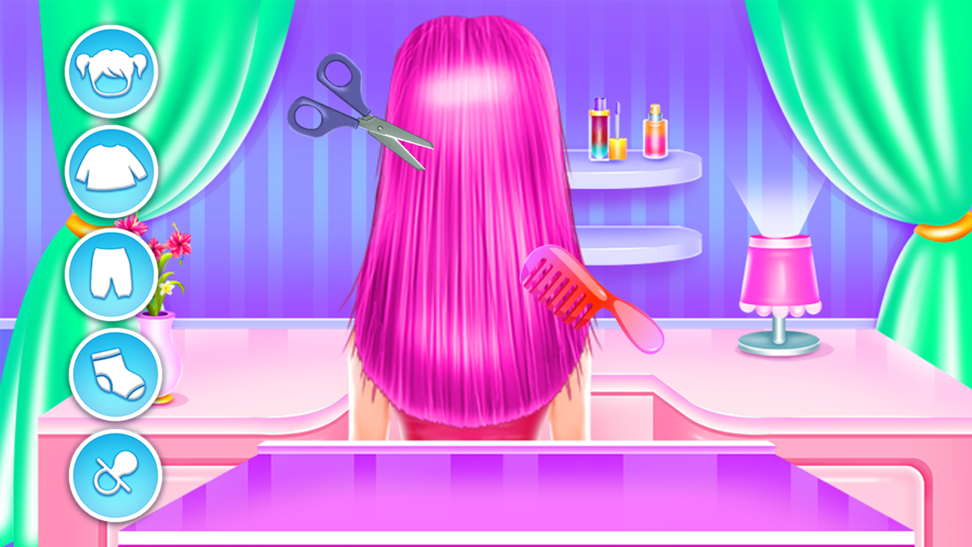 اسکرین شات 2 برنامه Ice Princess Makeup Salon