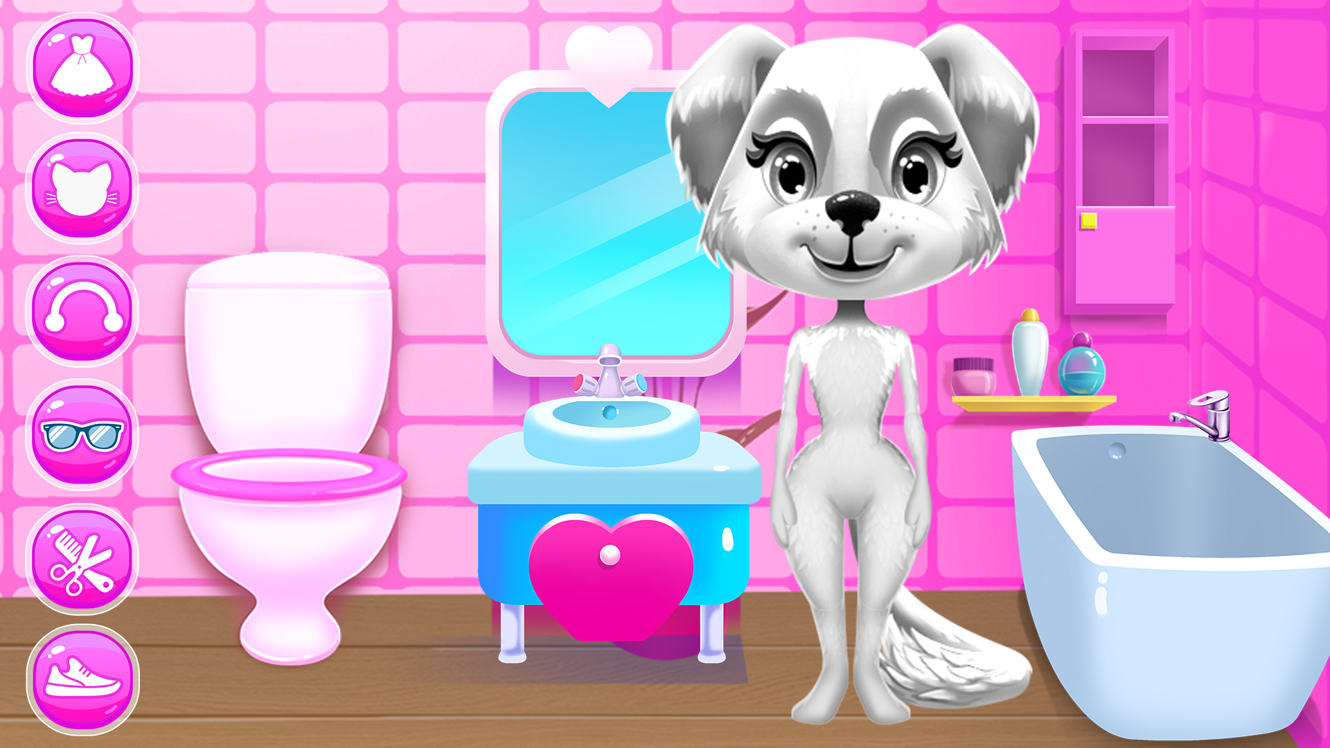 اسکرین شات 2 برنامه Lucy Dog Care and Play