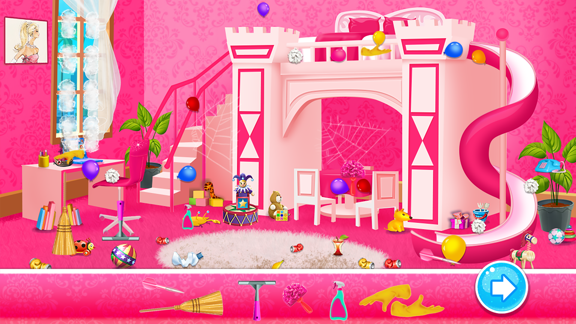 اسکرین شات 2 بازی Princess Castle Room