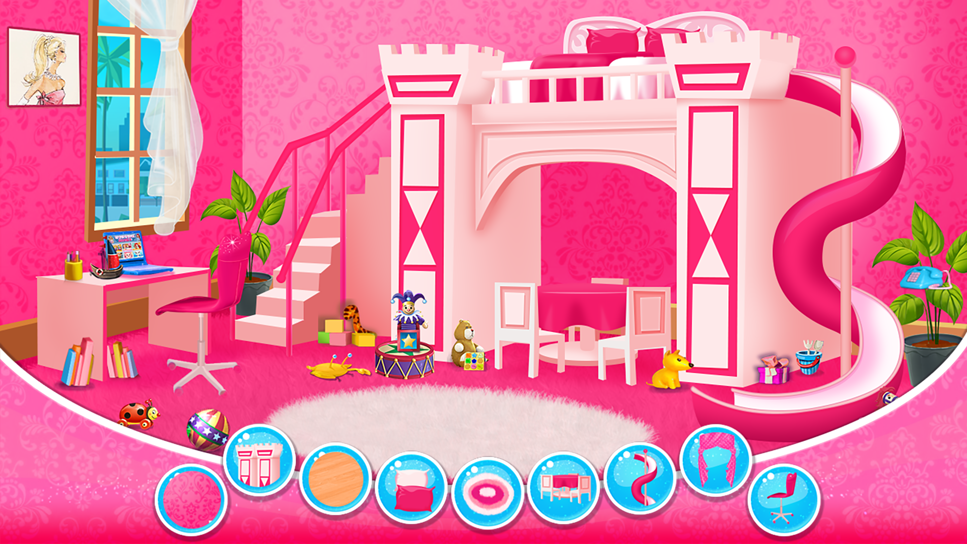 اسکرین شات 3 بازی Princess Castle Room