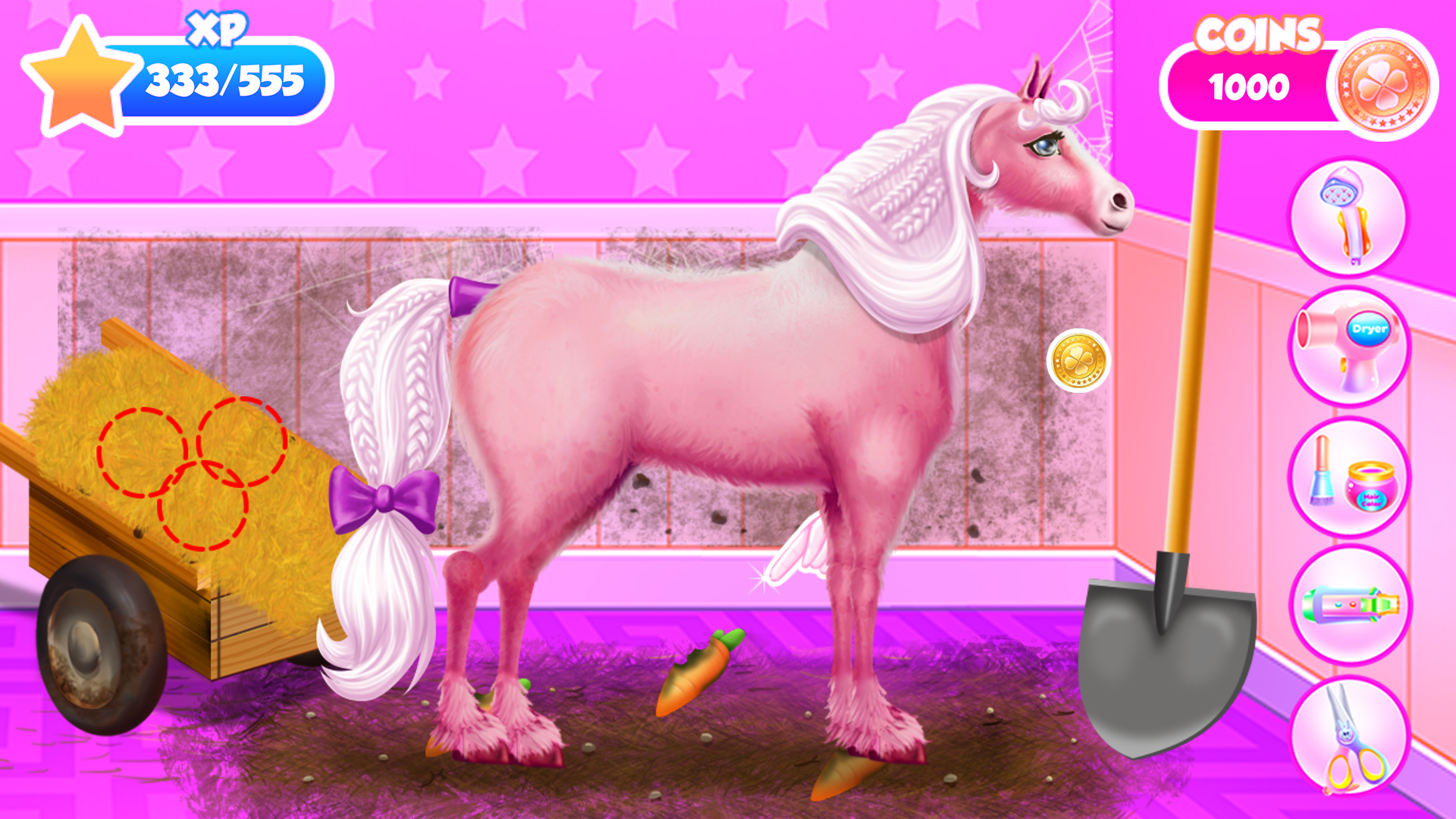 اسکرین شات 2 برنامه Princess Horse Caring