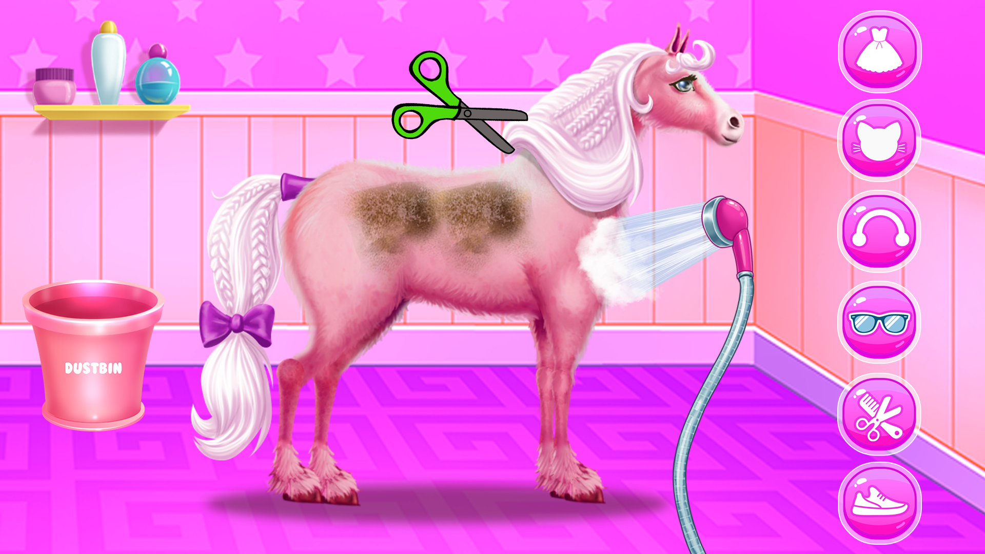 اسکرین شات 1 برنامه Princess Horse Caring