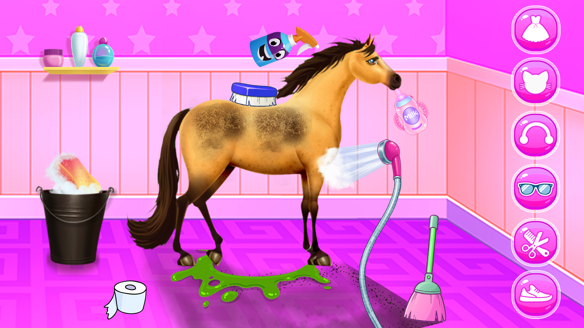 اسکرین شات 3 برنامه Princess Horse Caring 3