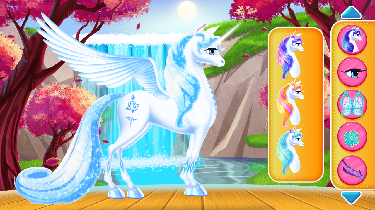 اسکرین شات 1 برنامه Unicorn Braided Hair Salon