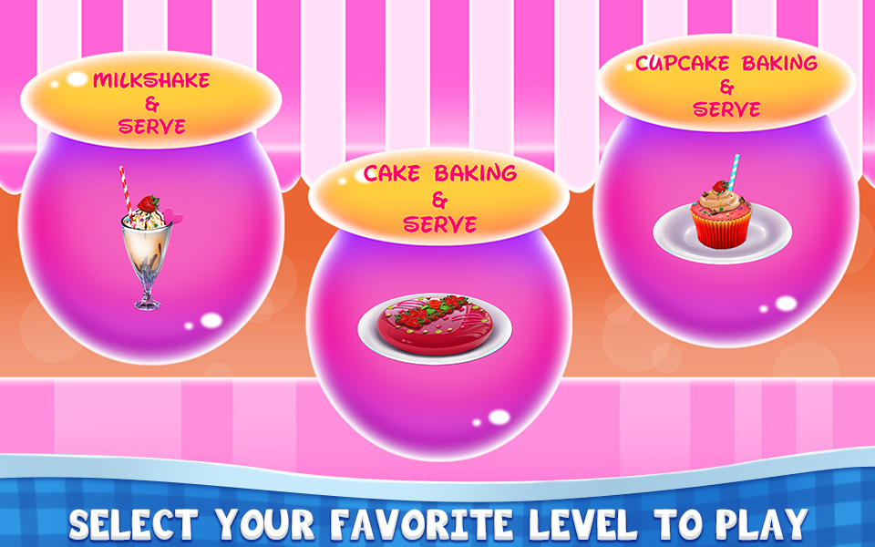 اسکرین شات 4 برنامه Bakery Land Serve and Deco