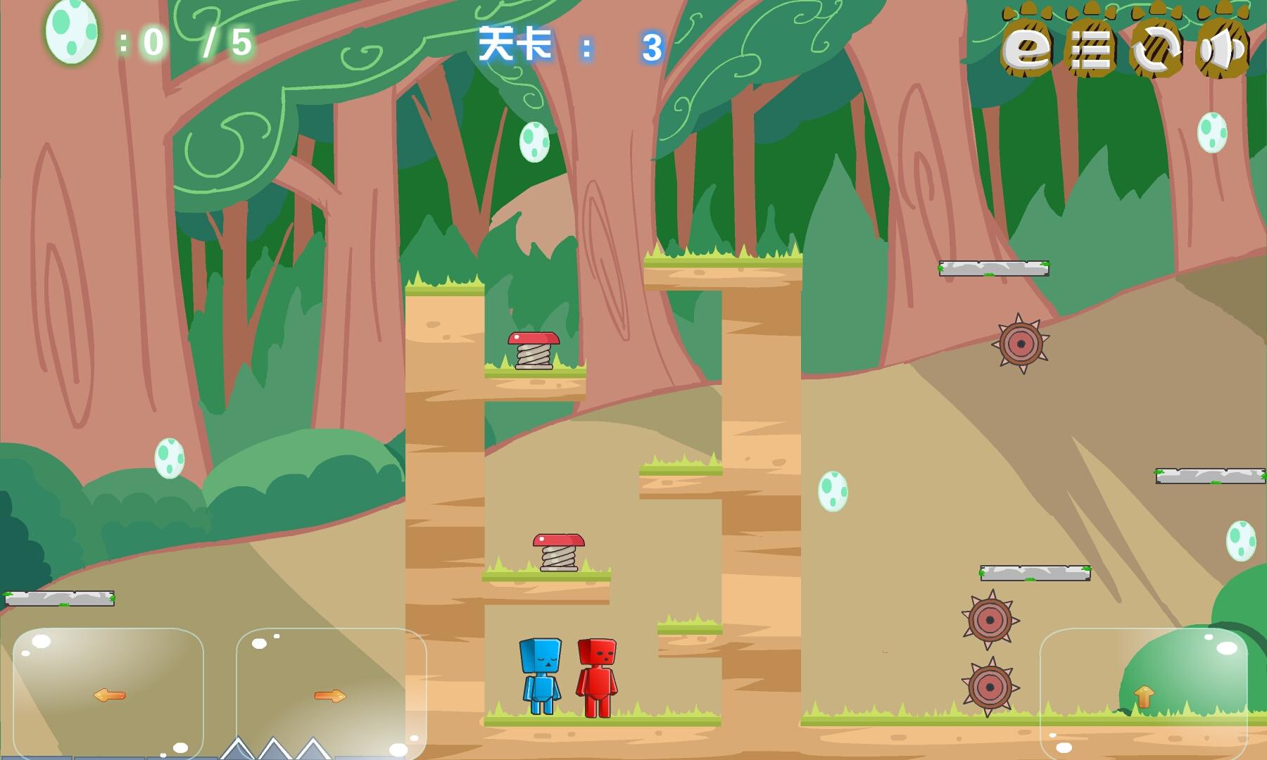 اسکرین شات 4 بازی Two Players Games:Square Bros