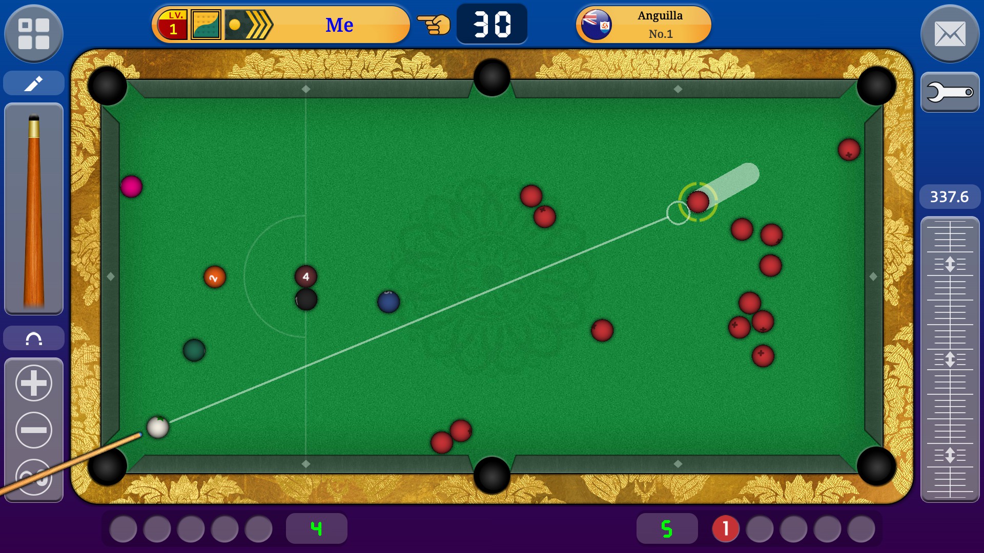 اسکرین شات 4 بازی snooker and offline billiards