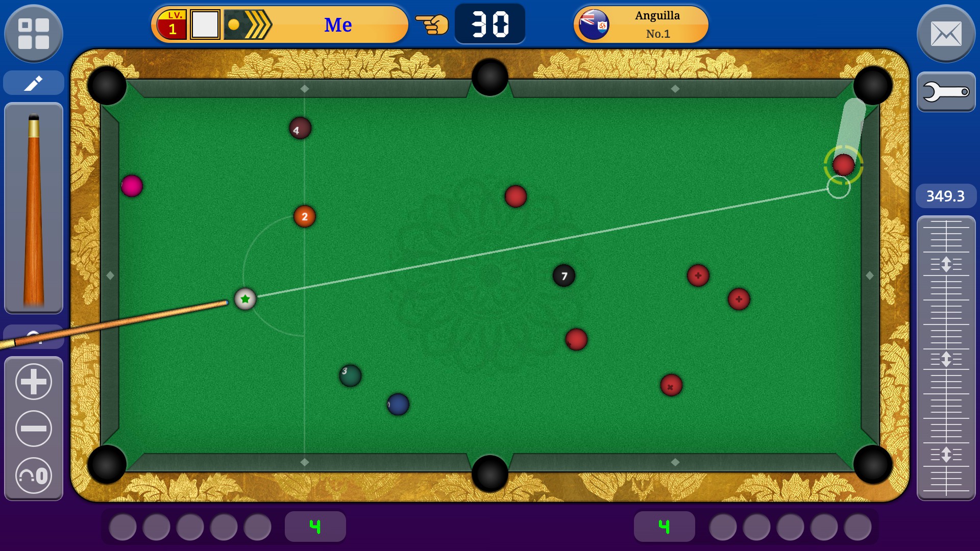 اسکرین شات 3 بازی snooker and offline billiards