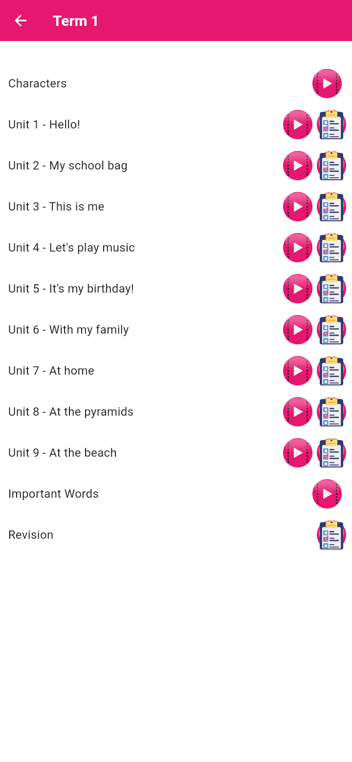 اسکرین شات 3 برنامه English Primary 1