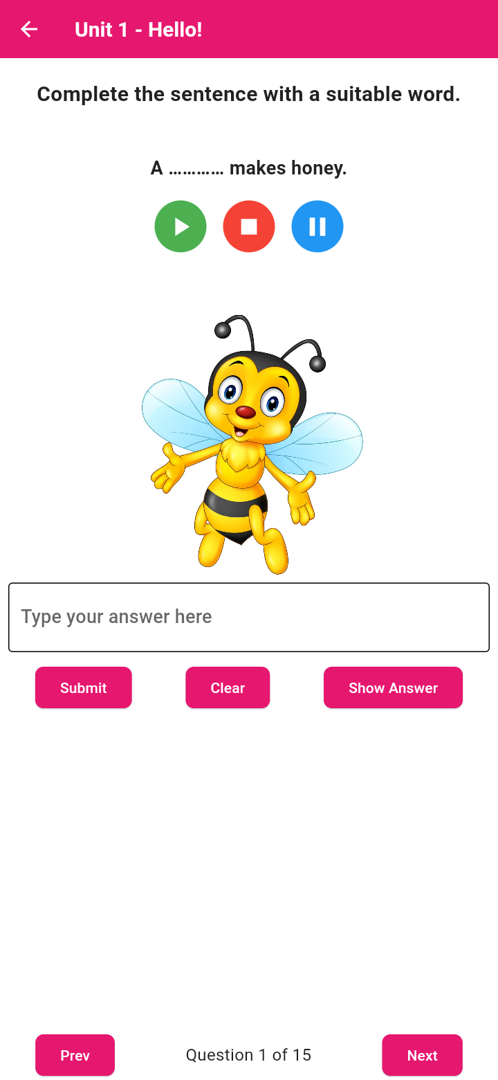 اسکرین شات 6 برنامه English Primary 1