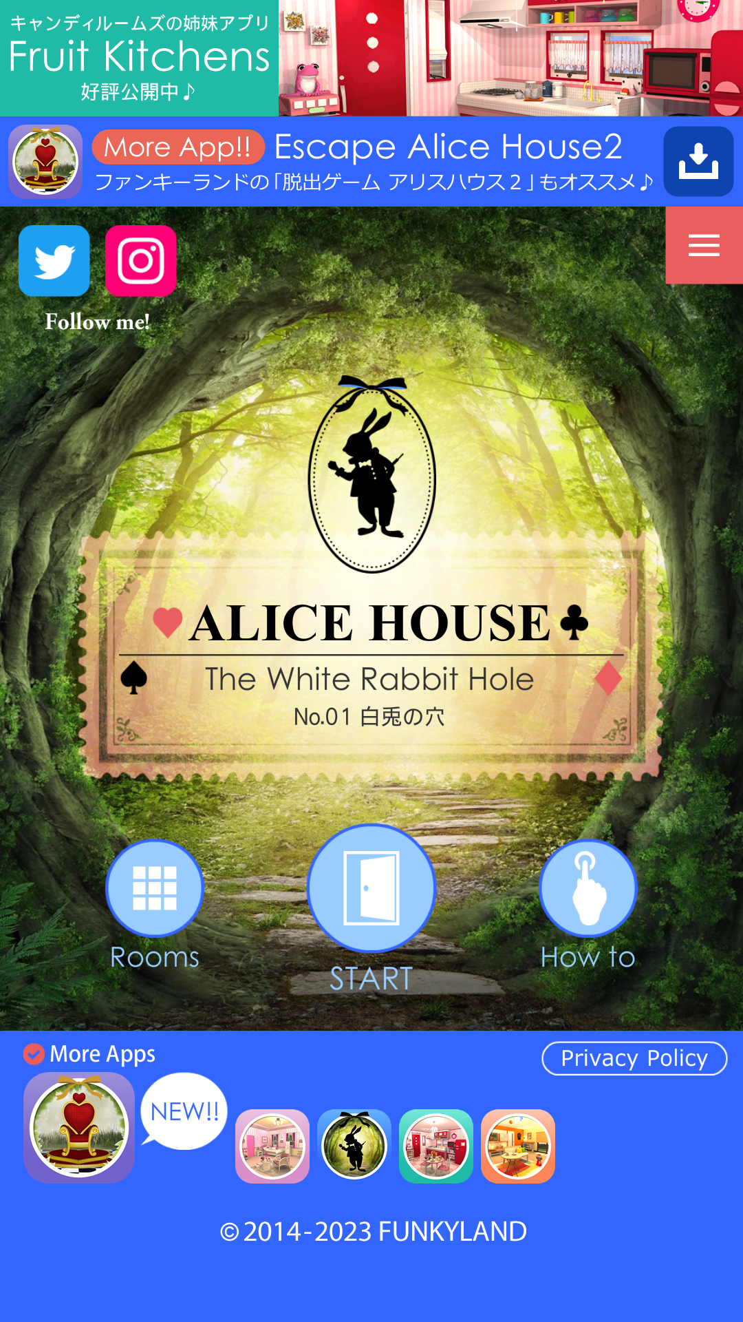 اسکرین شات 2 بازی Escape Alice House