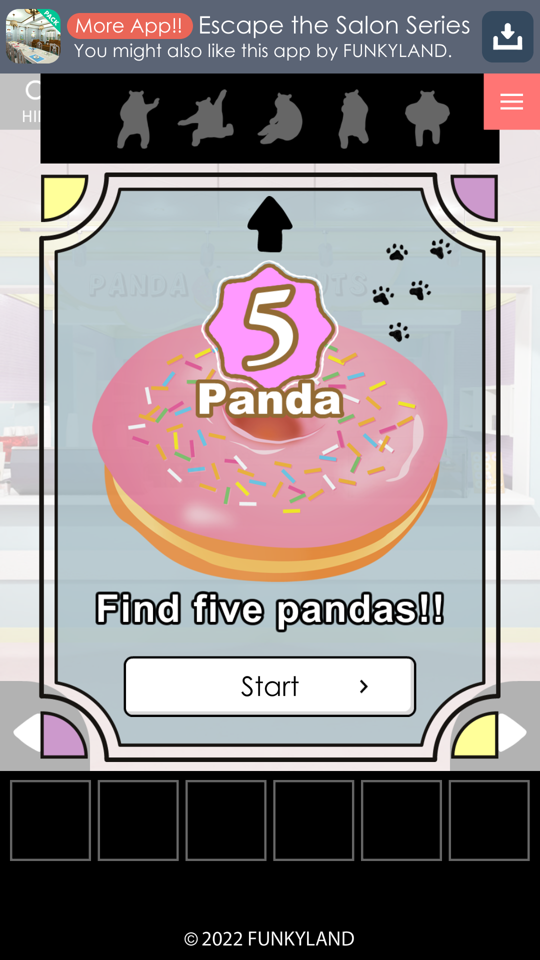 اسکرین شات 8 بازی Escape the Panda Donuts