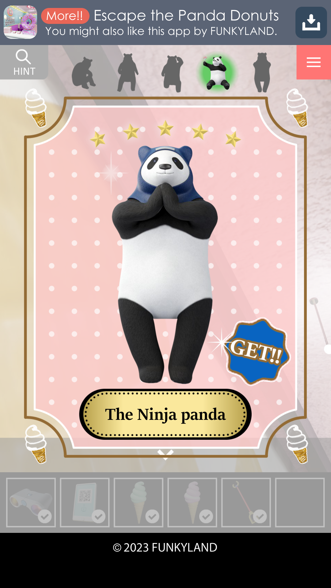 اسکرین شات 4 بازی Escape the Panda Soft Serve