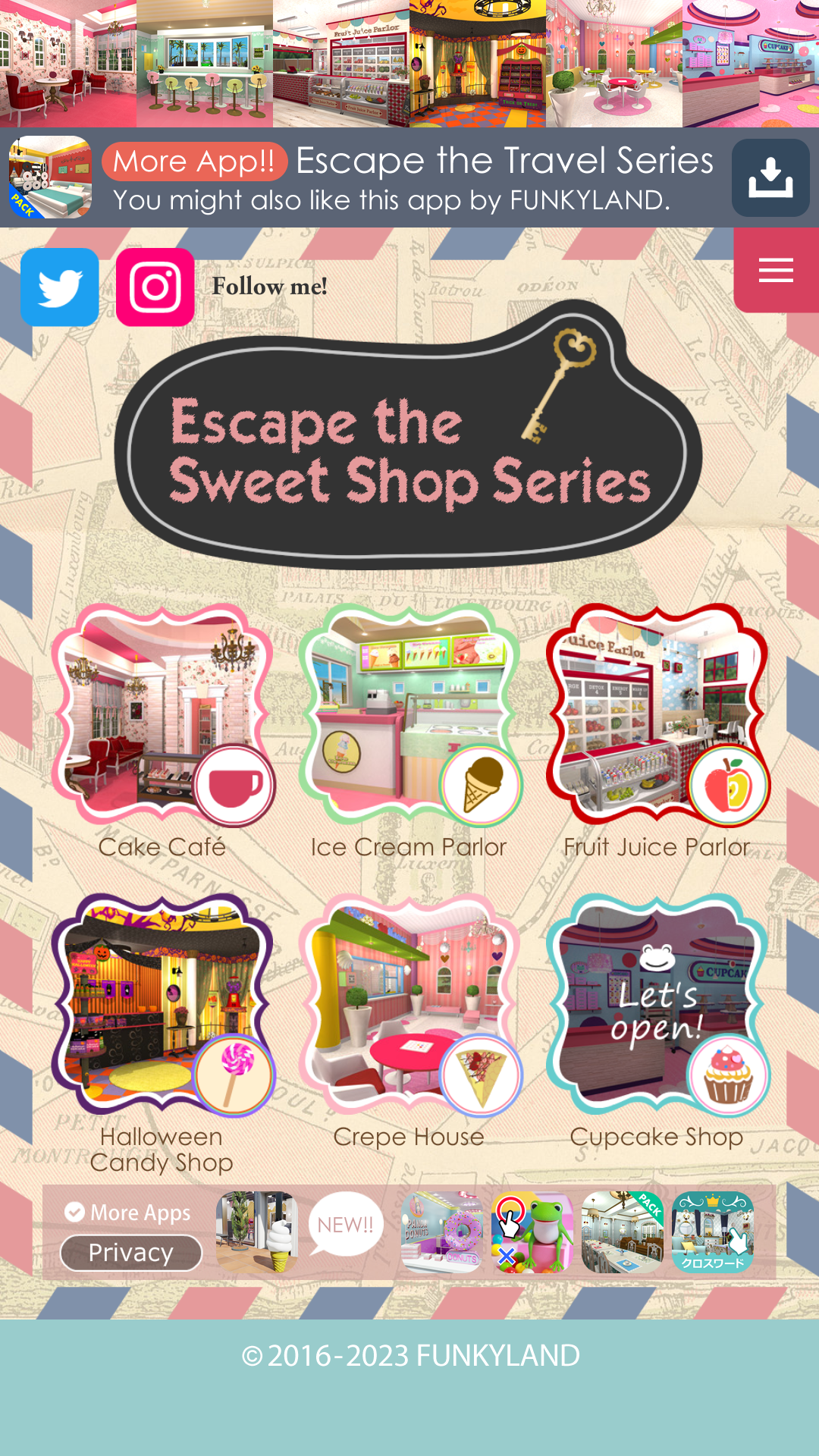 اسکرین شات 1 بازی Escape the Sweet Shop Series