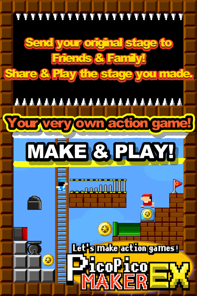اسکرین شات 1 بازی Make Action! PicoPicoMaker