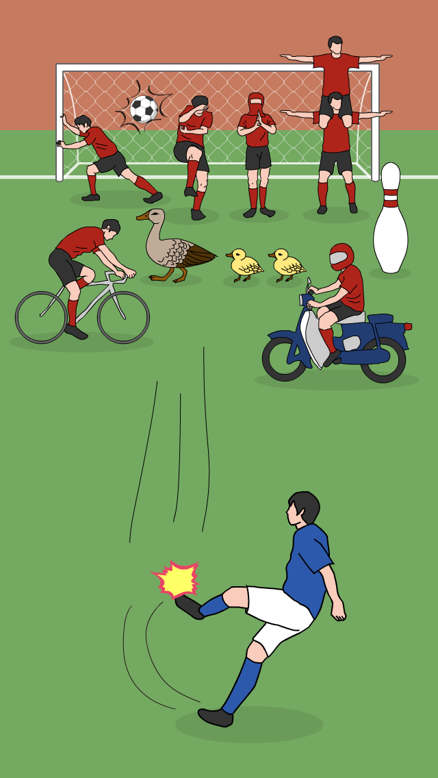 اسکرین شات 1 بازی Crazy Freekick