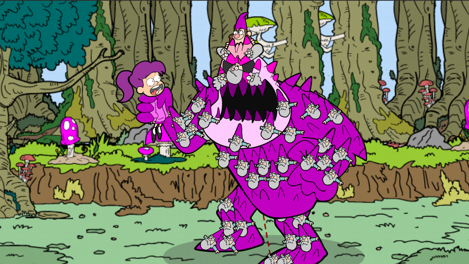 اسکرین شات 4 بازی Gravity Forest Saw Trap