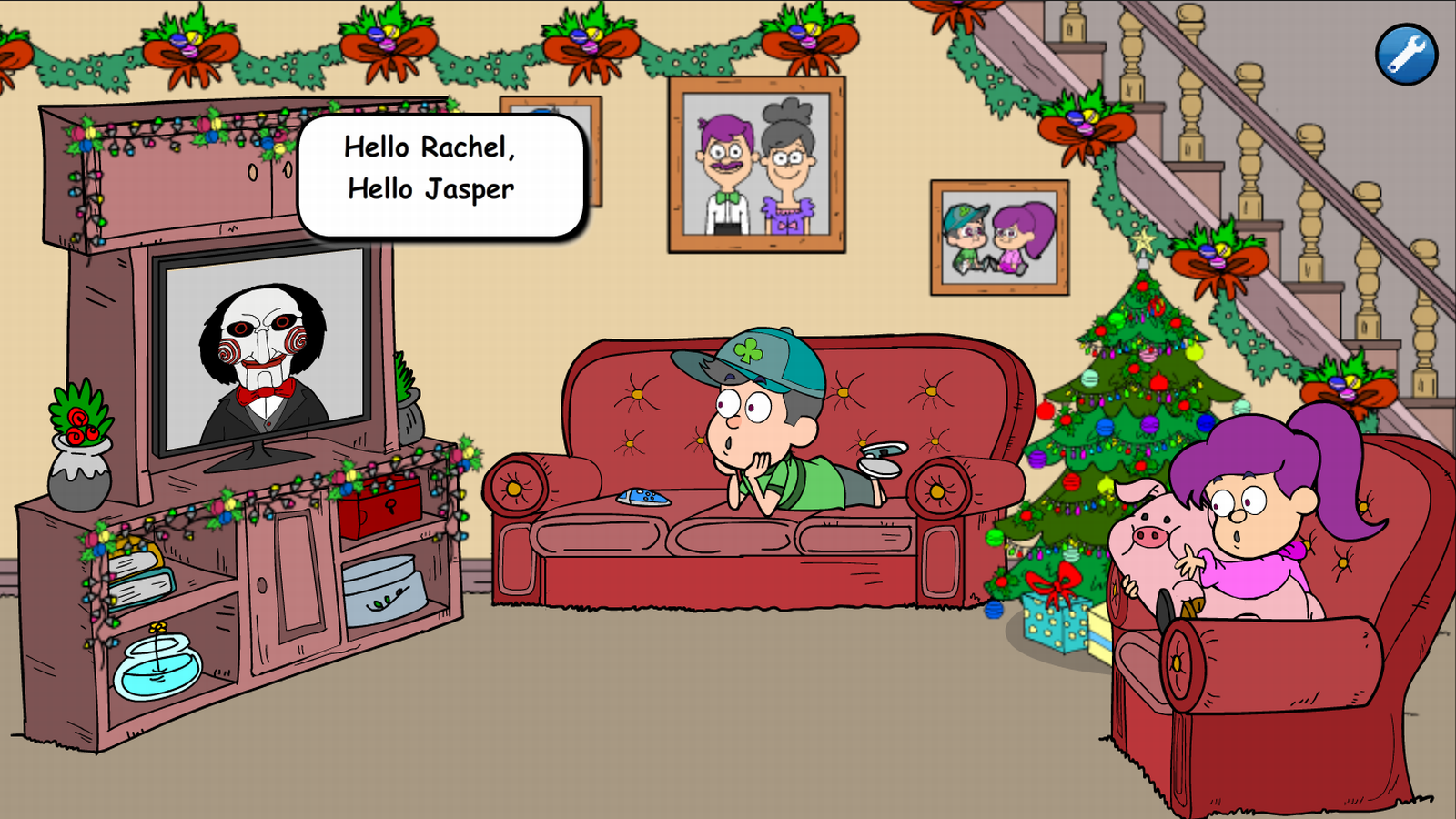 اسکرین شات 5 بازی Gravity Forest Saw Trap