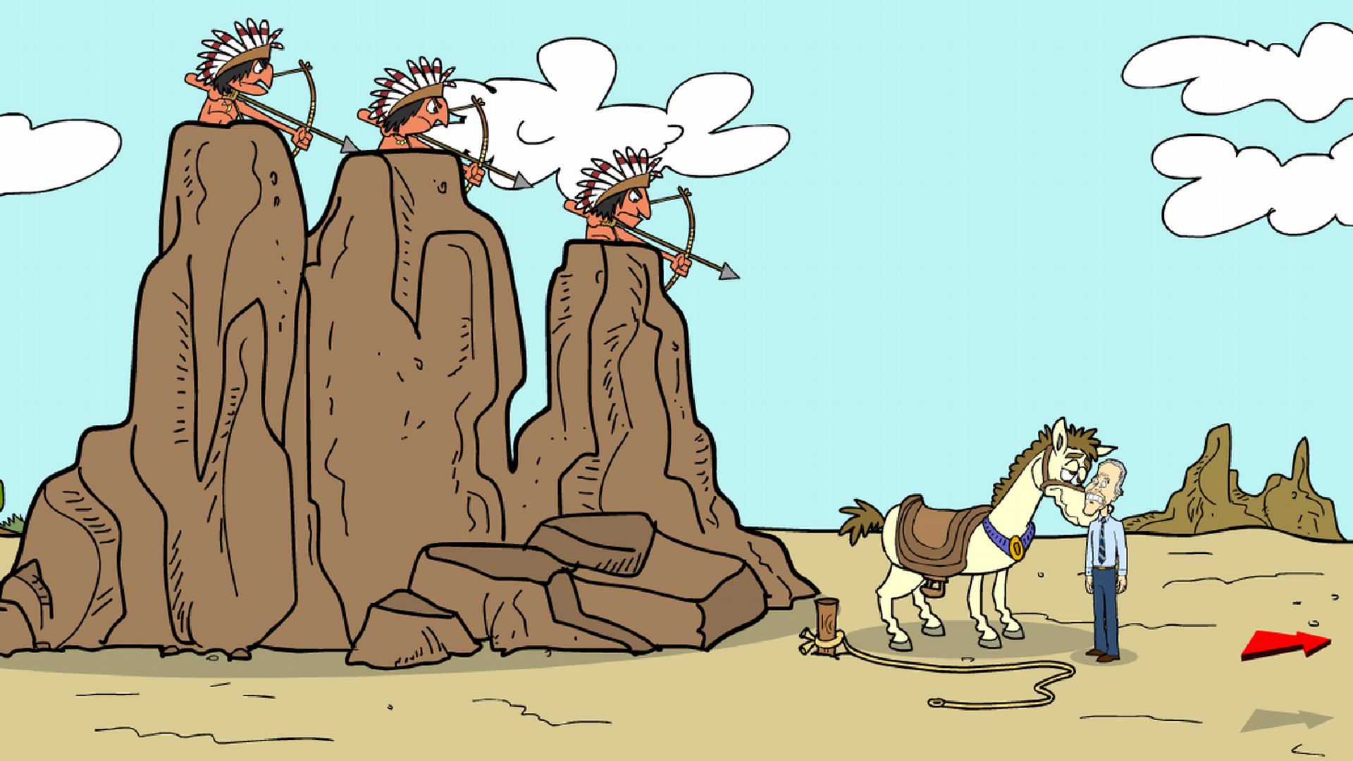 اسکرین شات 1 بازی American Presidents Saw Trap