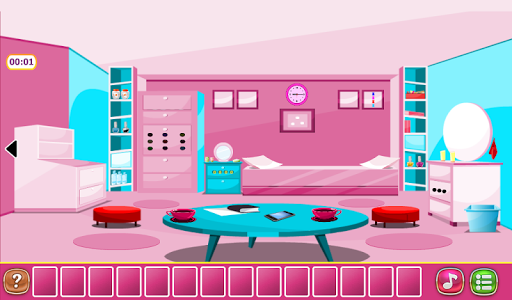 اسکرین شات 5 بازی Escape Game - Girl Room