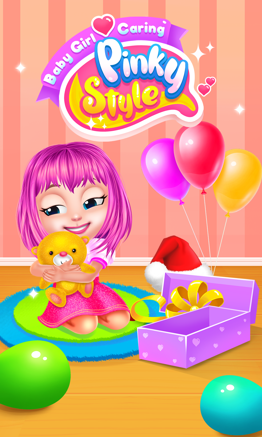 اسکرین شات 4 برنامه Baby Girl Caring Pinky Style