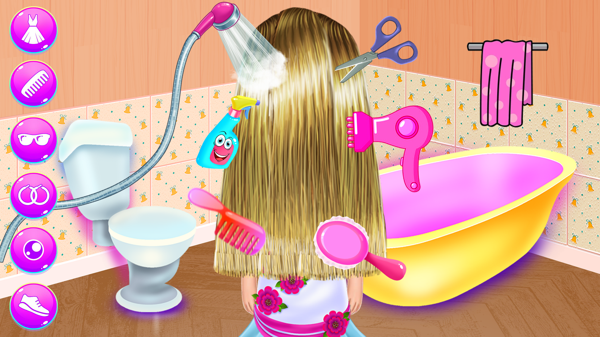 اسکرین شات 1 برنامه Baby Girl Daily Caring