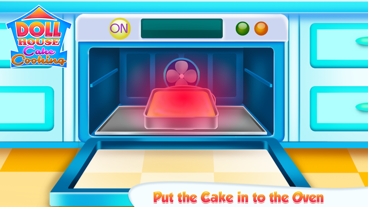 اسکرین شات 2 برنامه Doll House Cake Cooking