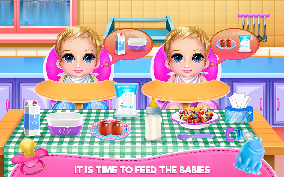 اسکرین شات 4 برنامه NewBorn Twins Caring