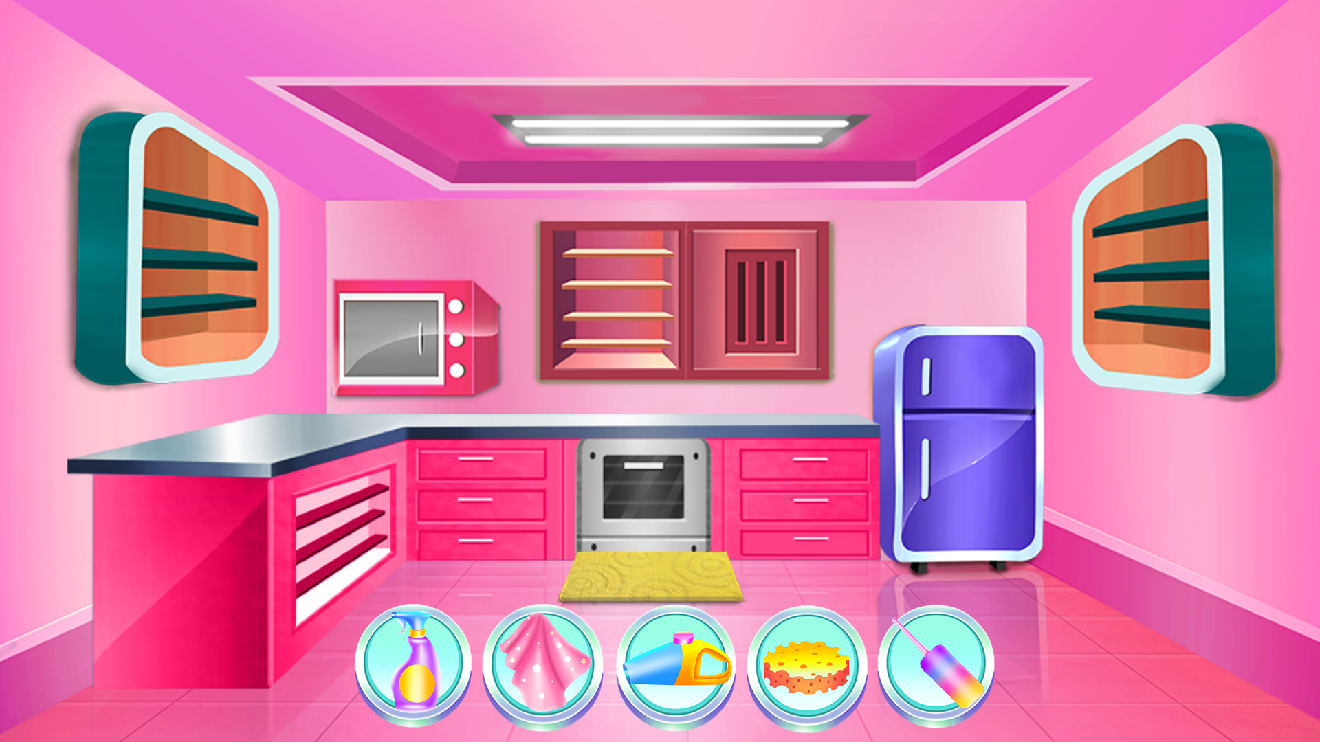 اسکرین شات 1 برنامه Restaurant Kitchen Cleaning