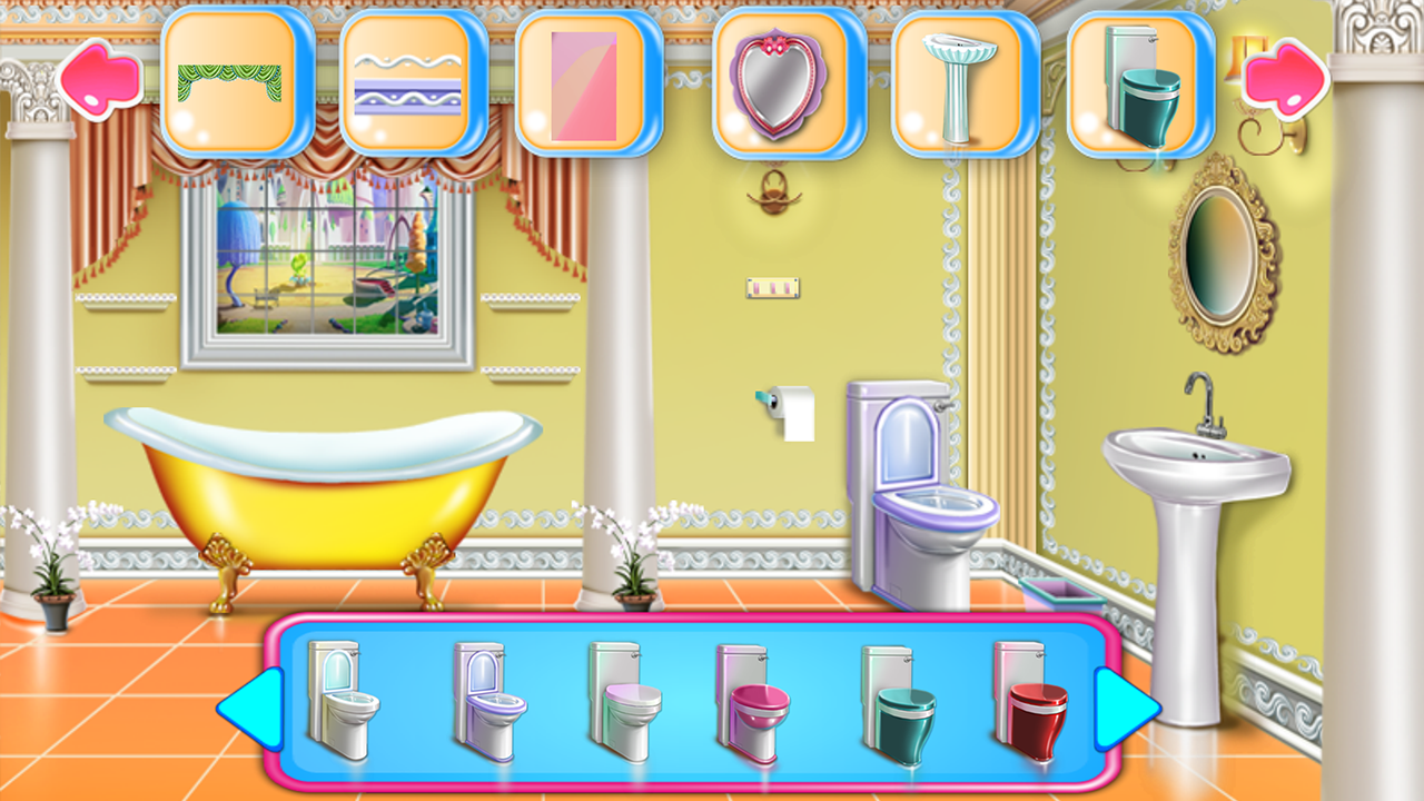 اسکرین شات 3 بازی Royal Bathroom Cleanup