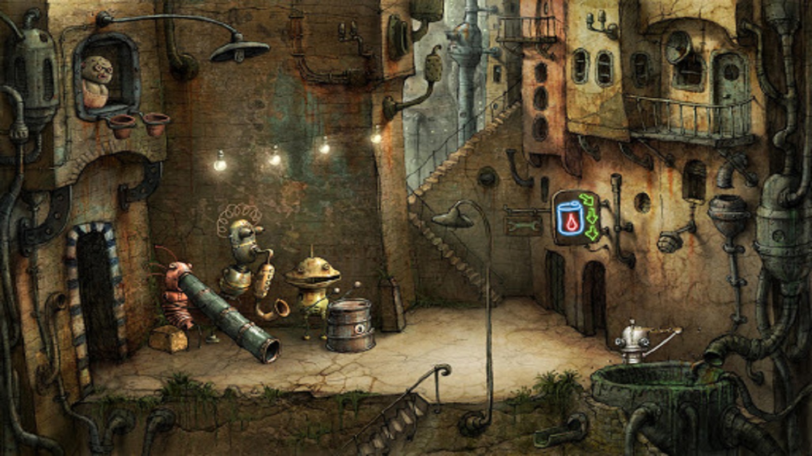 اسکرین شات 4 بازی Machinarium