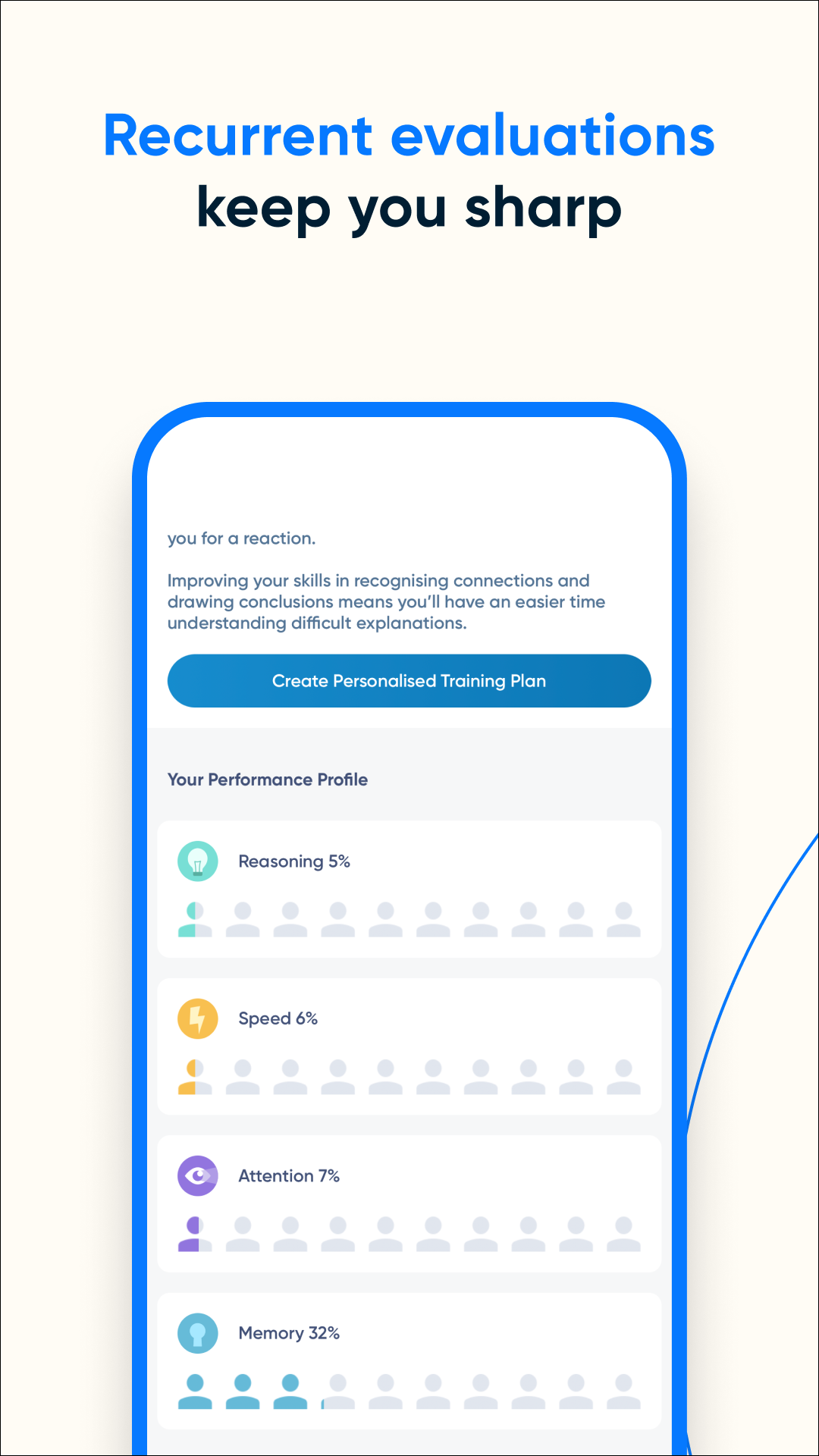 اسکرین شات 4 برنامه NeuroNation - Brain Training