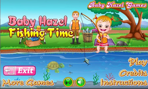 اسکرین شات 6 بازی Baby Hazel Fishing Time