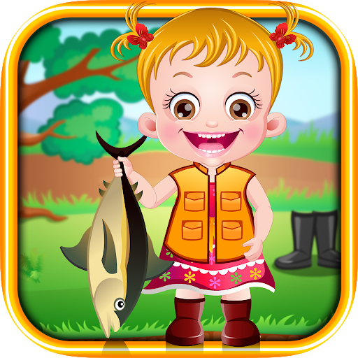 اسکرین شات 5 بازی Baby Hazel Fishing Time